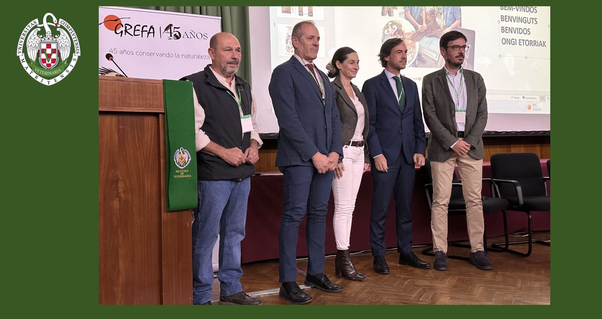 La Facultad de Veterinaria, sede del I Congreso de Centros de Recuperación de Fauna de España y Portugal